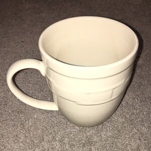 Longaberger Woven Traditions Beige Mug